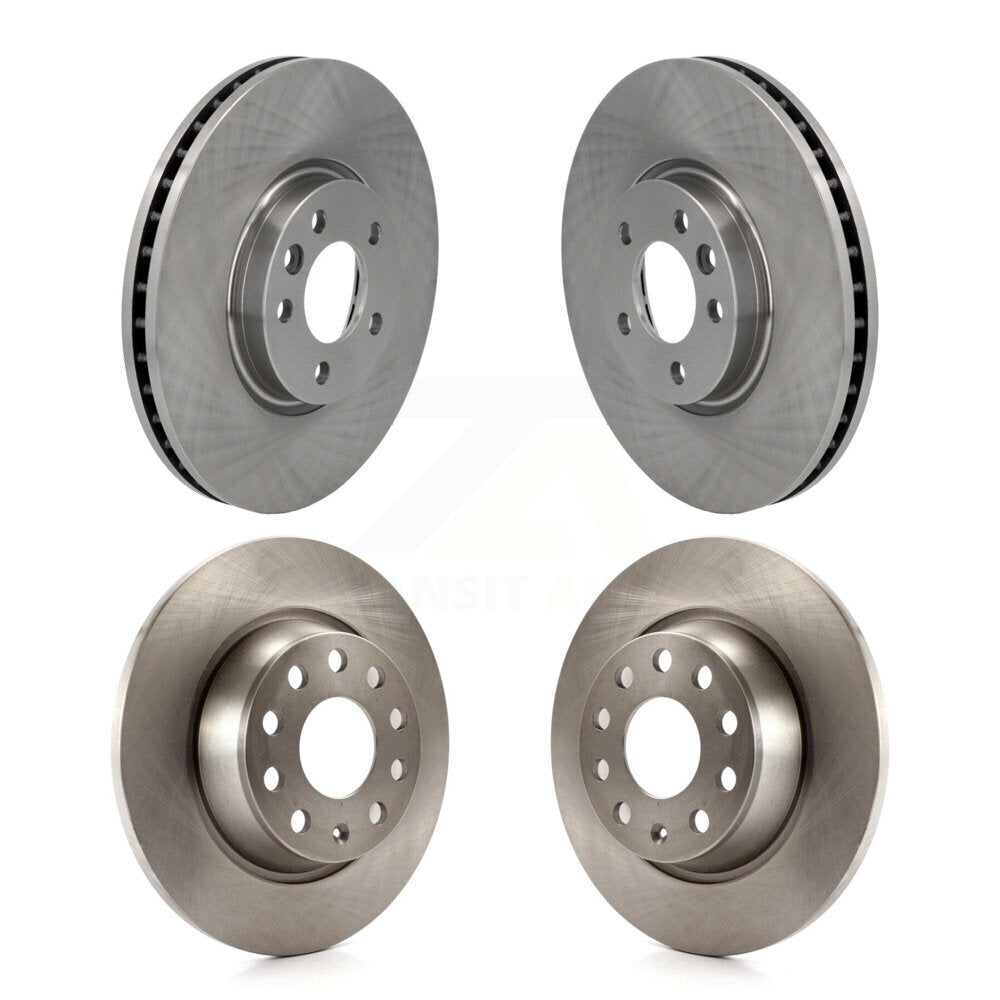 [Avant + Arrière] Kit de Disque de frein pour Volkswagen CC avec 340mm Diameter Rotor K8-101705