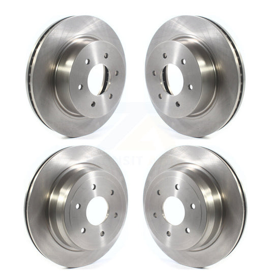 [Avant + Arrière] Kit de Disque de frein pour 2016-2023 Nissan TITAN XD K8-101713