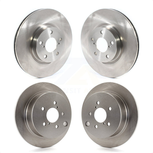 [Avant + Arrière] Kit de Disque de frein pour 2017-2021 Subaru Impreza avec 276mm Diameter Rotor K8-101737 par Top Quality