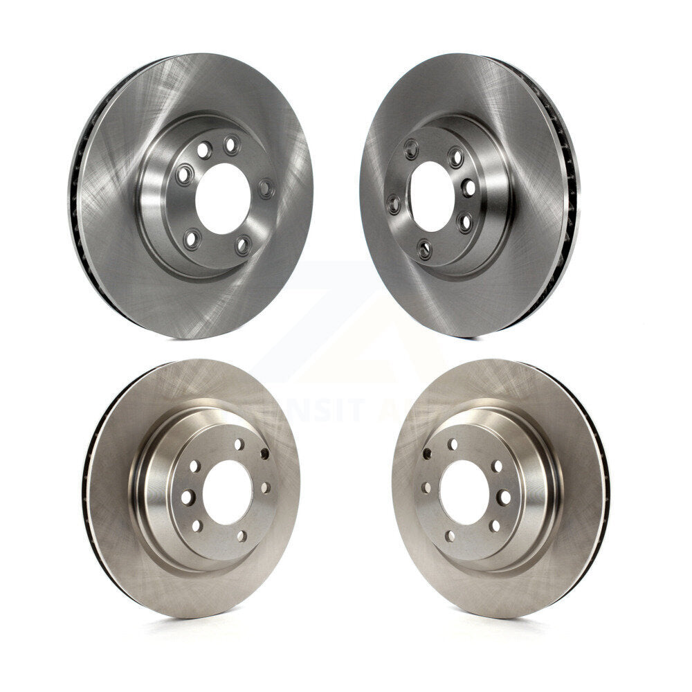 [Avant + Arrière] Kit de Disque de frein pour 2010-2012 Audi Q7 avec 358mm Diameter Rotor K8-101833