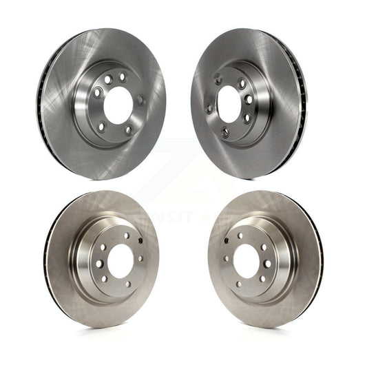 [Avant + Arrière] Kit de Disque de frein pour 2010-2012 Audi Q7 avec 358mm Diameter Rotor K8-101833