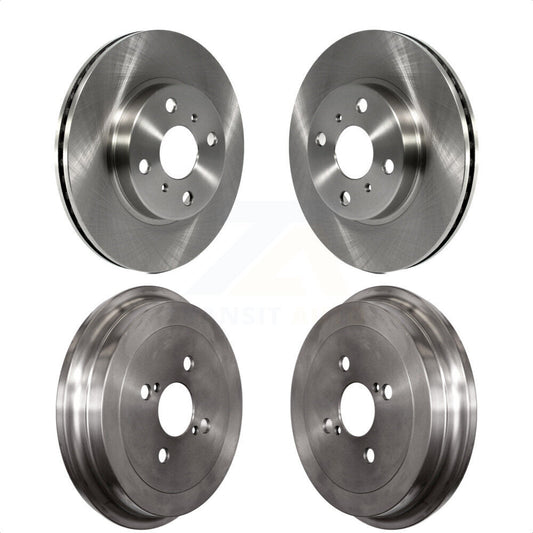 [Avant + Arrière] Kit de Disque de frein pour Toyota Yaris K8-101963 par Top Quality