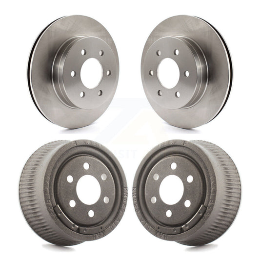 [Avant + Arrière] Kit de Disque de frein pour 1997-2002 Dodge Dakota avec 9" Diameter Drum K8-101969