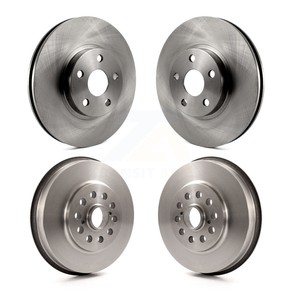 [Avant + Arrière] Kit de Disque de frein pour 2003-2006 Toyota Matrix Pontiac Vibe AWD K8-101972