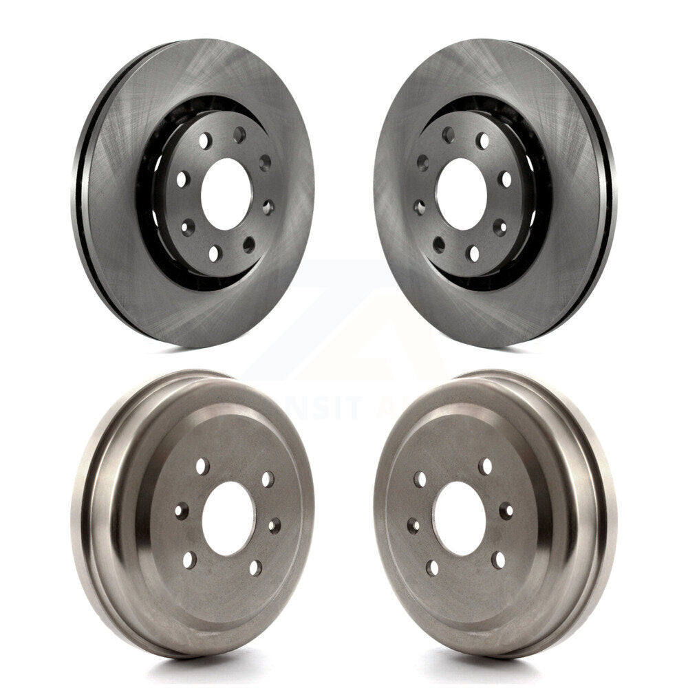 [Avant + Arrière] Kit de Disque de frein pour Chevrolet Aveo Spark Aveo5 Pontiac G3 Suzuki Wave Swift Wave5 Swift+ K8-101975