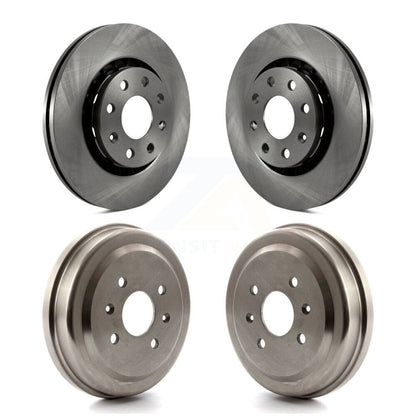 [Avant + Arrière] Kit de Disque de frein pour Chevrolet Aveo Spark Aveo5 Pontiac G3 Suzuki Wave Swift Wave5 Swift+ K8-101975
