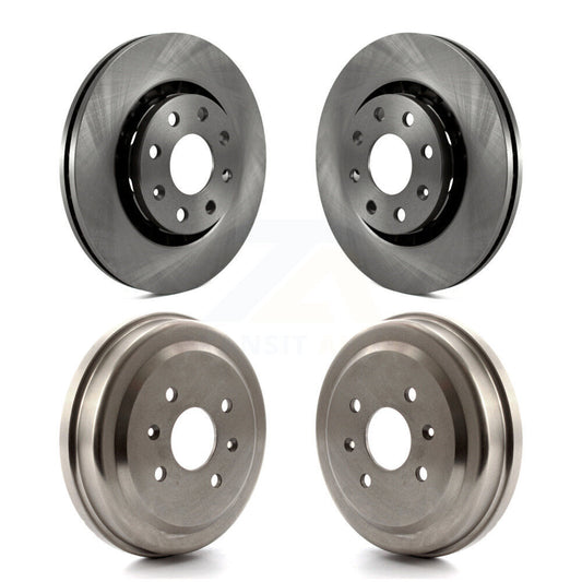 [Avant + Arrière] Kit de Disque de frein pour Chevrolet Aveo Spark Aveo5 Pontiac G3 Suzuki Wave Swift Wave5 Swift+ K8-101975