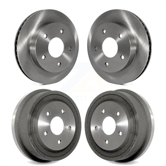 [Avant + Arrière] Kit de Disque de frein pour 2000-2001 Dodge Ram 1500 RWD K8-101979 par Top Quality