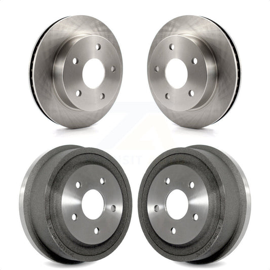 [Avant + Arrière] Kit de Disque de frein pour 2000-2001 Dodge Ram 1500 4WD K8-101980 par Top Quality