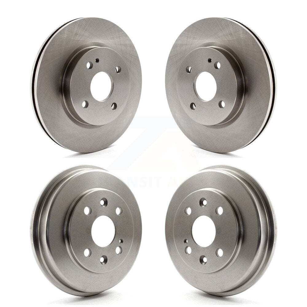 [Avant + Arrière] Kit de Disque de frein pour 2011-2014 Mazda 2 K8-101989