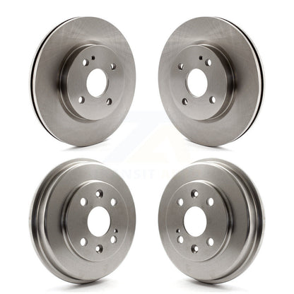 [Avant + Arrière] Kit de Disque de frein pour 2011-2014 Mazda 2 K8-101989