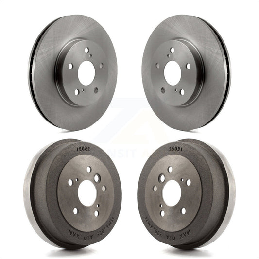 [Avant + Arrière] Kit de Disque de frein pour 2005 Toyota Camry SE XLE Vehicles Manufactured In USA K8-101992 par Top Quality