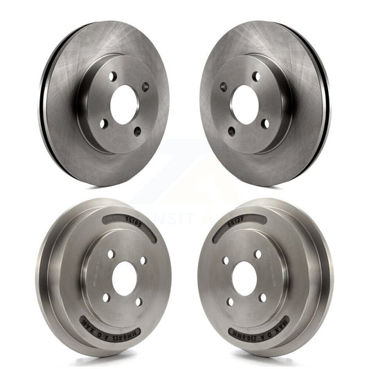 [Avant + Arrière] Kit de Disque de frein pour Chevrolet Cobalt Pontiac G5 avec 4 Lug Wheels K8-101994
