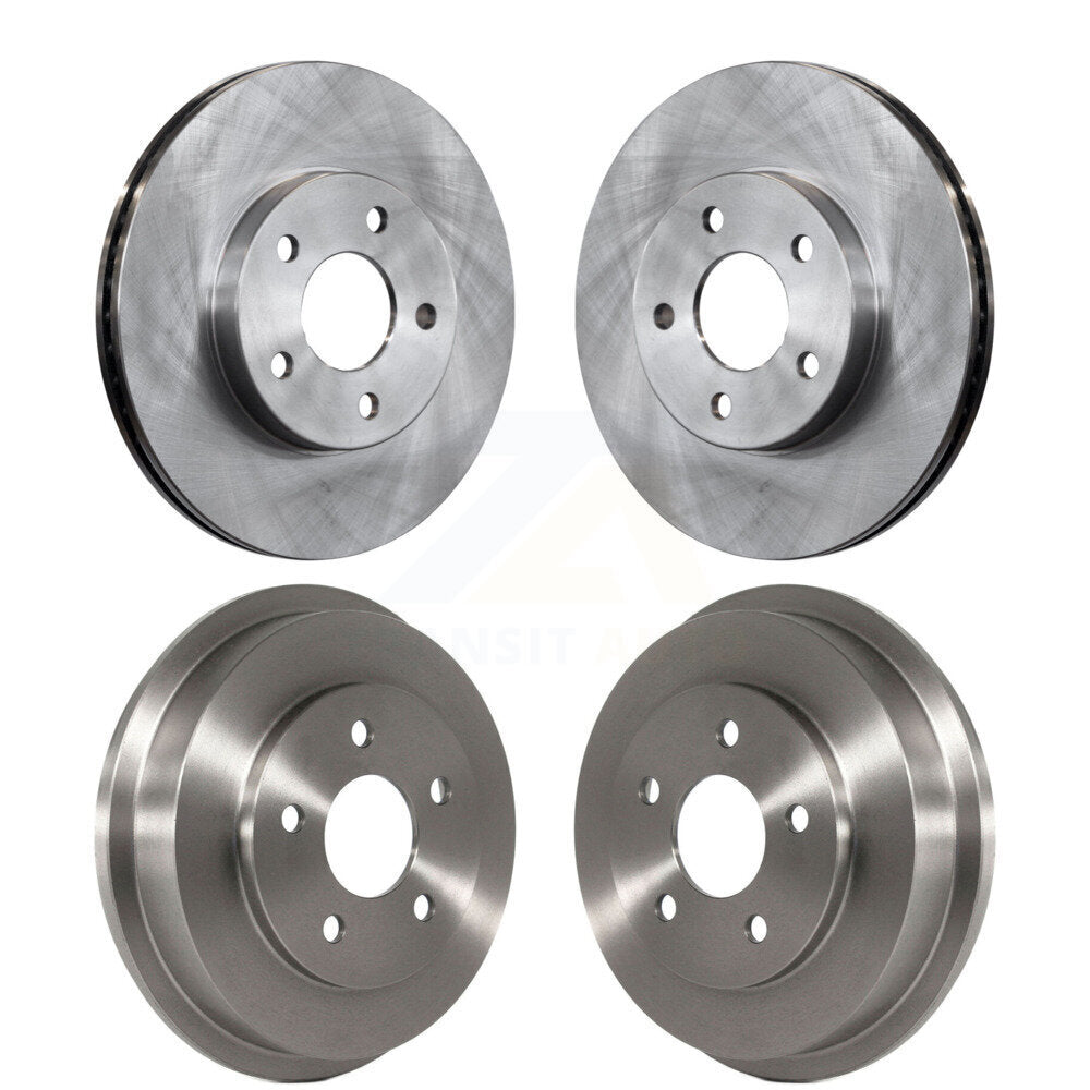 [Avant + Arrière] Kit de Disque de frein pour Chevrolet Cobalt Pontiac G5 avec 5 Lug Wheels K8-101995