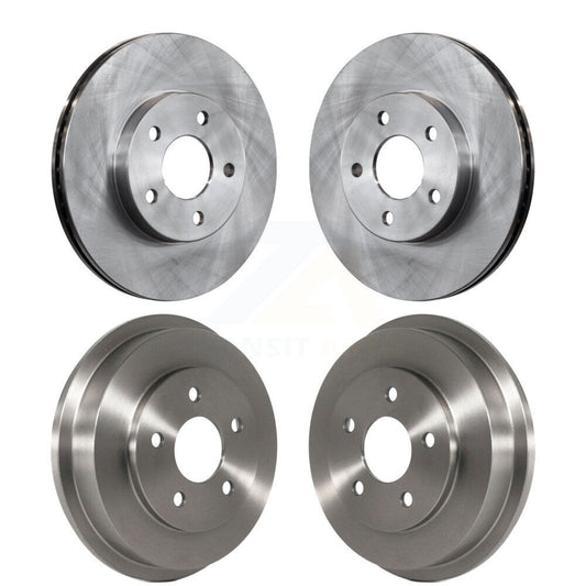[Avant + Arrière] Kit de Disque de frein pour Chevrolet Cobalt Pontiac G5 avec 5 Lug Wheels K8-101995