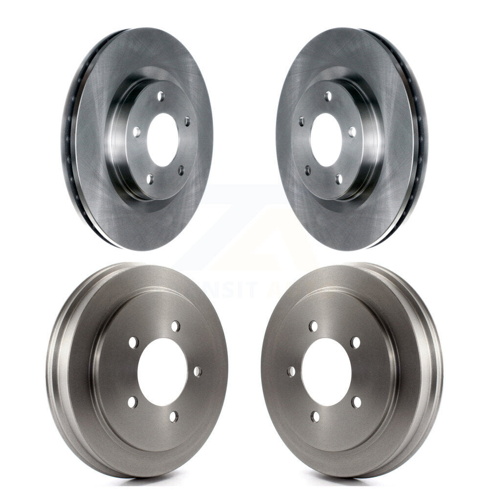 [Avant + Arrière] Kit de Disque de frein pour Jeep Patriot Compass Dodge Caliber Chrysler Sebring Avenger K8-101996