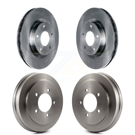 [Avant + Arrière] Kit de Disque de frein pour Jeep Patriot Compass Dodge Caliber Chrysler Sebring Avenger K8-101996
