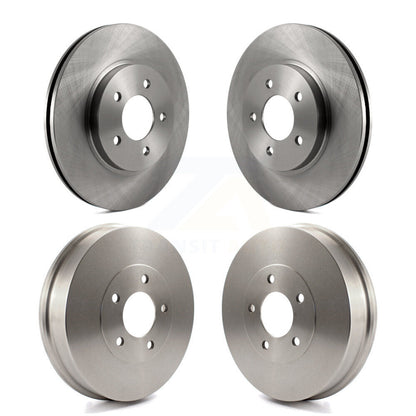 [Avant + Arrière] Kit de Disque de frein pour Ford Escape Mercury Mariner Mazda Tribute K8-102004