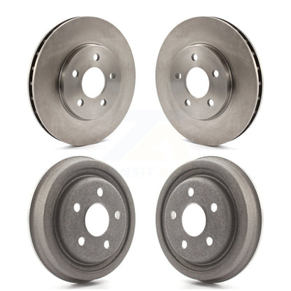 [Avant + Arrière] Kit de Disque de frein pour Dodge Chrysler LeBaron Shadow Plymouth Sundance 600 Dynasty Lancer Daytona Town & Country K8-102013