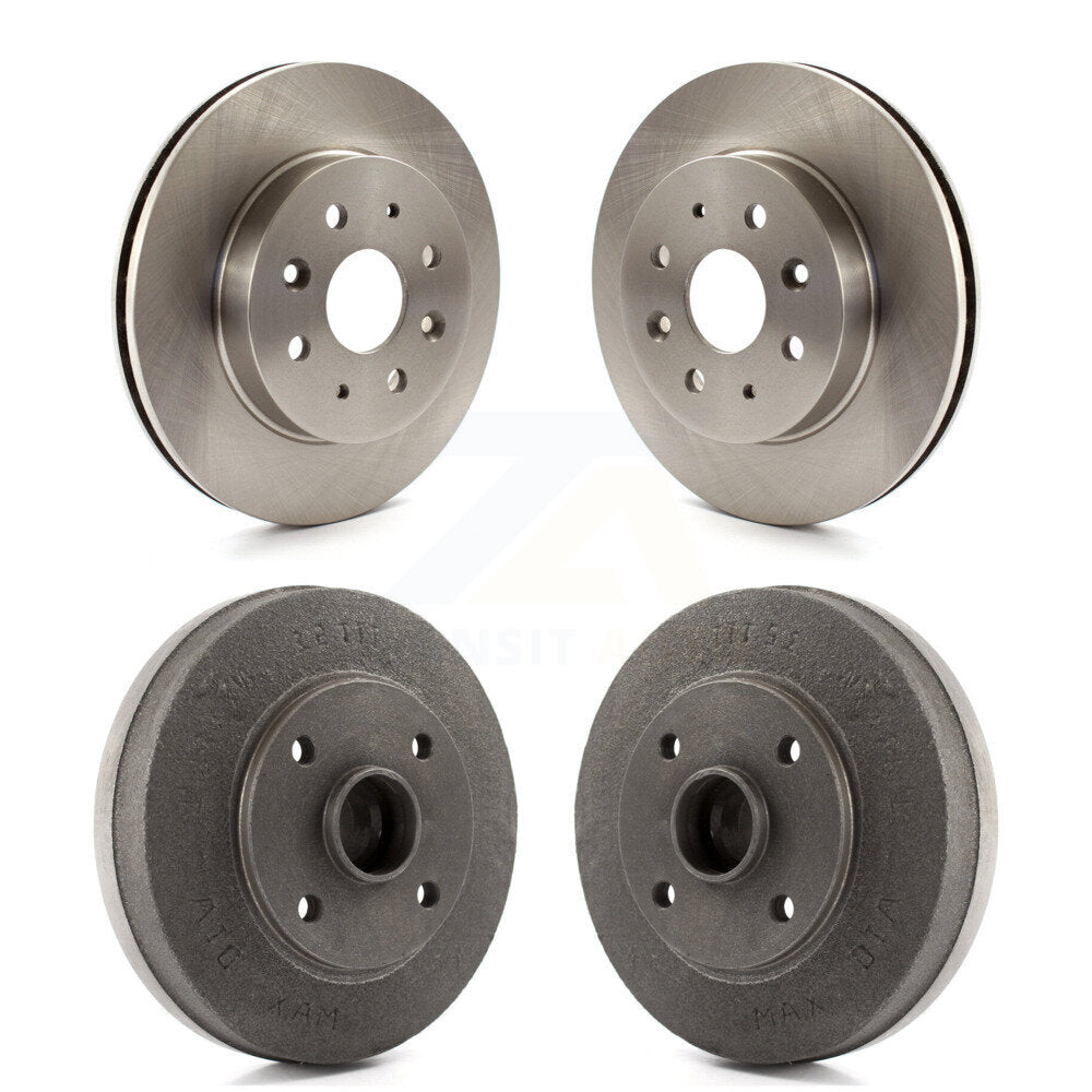 [Avant + Arrière] Kit de Disque de frein pour 2003-2005 Kia Rio 4-Wheel ABS K8-102027