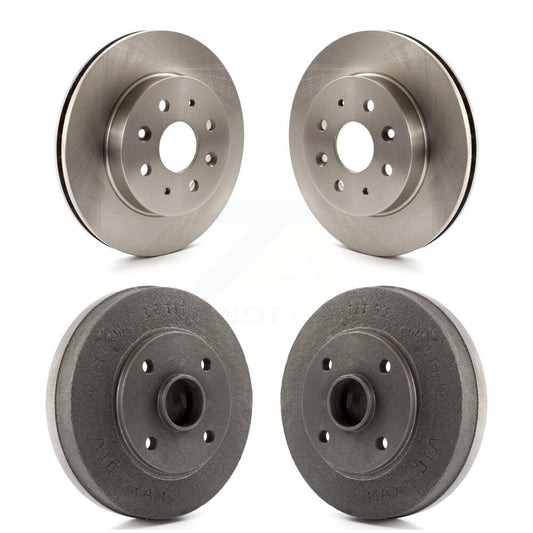 [Avant + Arrière] Kit de Disque de frein pour 2003-2005 Kia Rio 4-Wheel ABS K8-102027