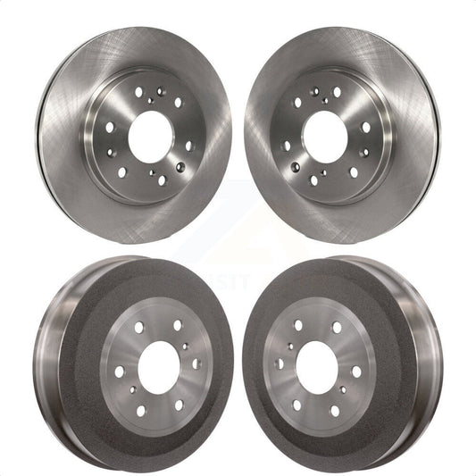 [Avant + Arrière] Kit de Disque de frein pour Chevrolet Silverado 1500 GMC Sierra K8-102028 par Top Quality