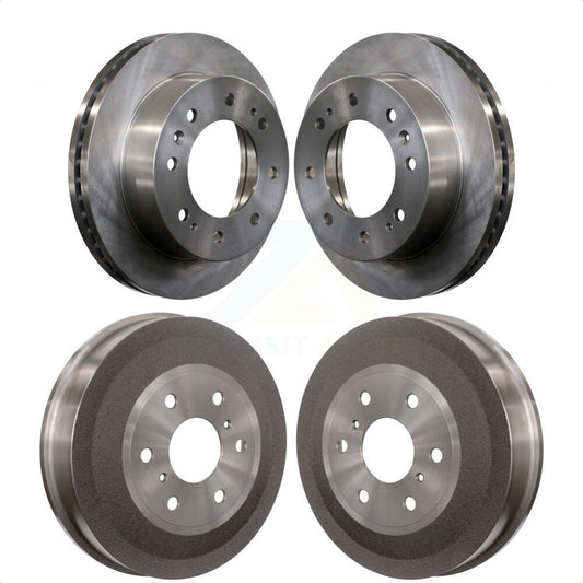 [Avant + Arrière] Kit de Disque de frein pour 2011 Chevrolet Silverado 1500 Hybrid K8-102029 par Top Quality