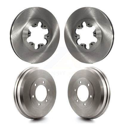 [Avant + Arrière] Kit de Disque de frein pour Chevrolet Colorado GMC Canyon Isuzu i-290 i-280 i-370 i-350 K8-102030