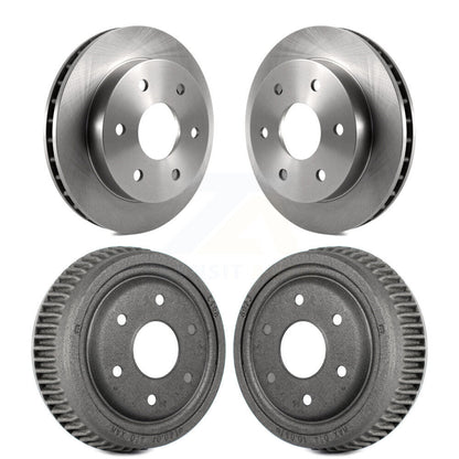 [Avant + Arrière] Kit de Disque de frein pour Chevrolet K1500 GMC Tahoe Yukon Blazer K8-102036
