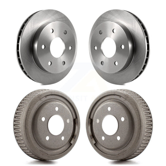 [Avant + Arrière] Kit de Disque de frein pour GMC Yukon 4WD avec 10" Diameter Drum K8-102038