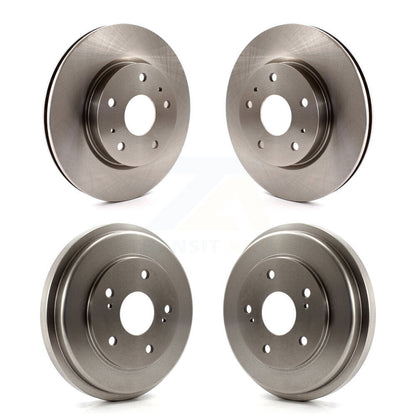 [Avant + Arrière] Kit de Disque de frein pour 2007-2012 Suzuki SX4 Drum rear brakes K8-102041