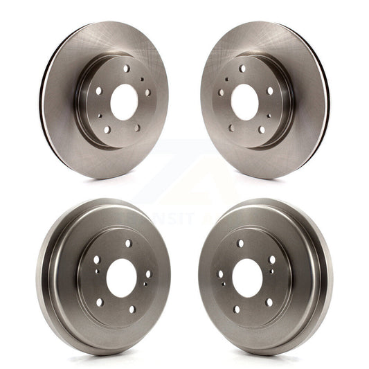 [Avant + Arrière] Kit de Disque de frein pour 2007-2012 Suzuki SX4 Drum rear brakes K8-102041
