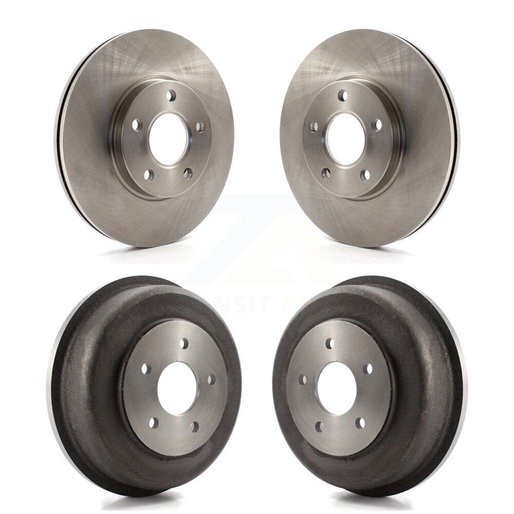 [Avant + Arrière] Kit de Disque de frein pour 2010-2013 Ford Transit Connect K8-102045