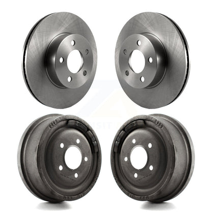 [Avant + Arrière] Kit de Disque de frein pour Ford Ranger Mazda B4000 avec 10" Diameter Drum K8-102046