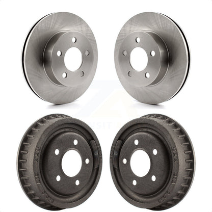 [Avant + Arrière] Kit de Disque de frein pour Ford Ranger Mazda B3000 B4000 avec 9" Diameter Drum 4WD K8-102050 par Top Quality