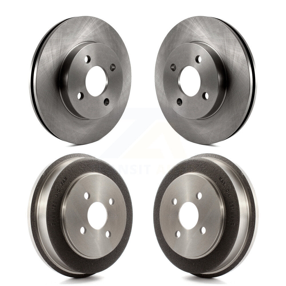 [Avant + Arrière] Kit de Disque de frein pour Chevrolet Cobalt Saturn Ion Pontiac G5 Pursuit K8-102059