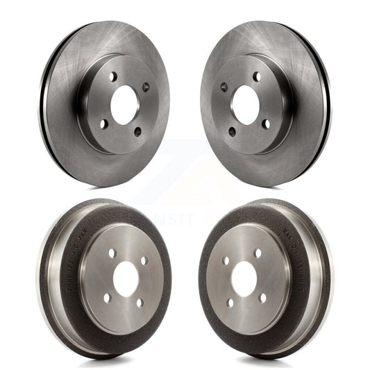 [Avant + Arrière] Kit de Disque de frein pour Chevrolet Cobalt Saturn Ion Pontiac G5 Pursuit K8-102059