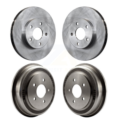 [Avant + Arrière] Kit de Disque de frein pour Chevrolet Cobalt Pontiac G5 avec 5 Lug Wheels K8-102060