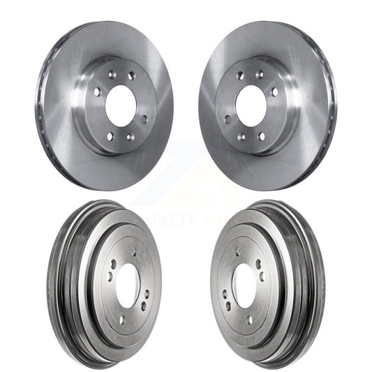 [Avant + Arrière] Kit de Disque de frein pour Hyundai Accent Kia Rio Rio5 K8-102061