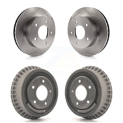 [Avant + Arrière] Kit de Disque de frein pour 1990-2002 Chevrolet Astro GMC Safari AWD K8-102062