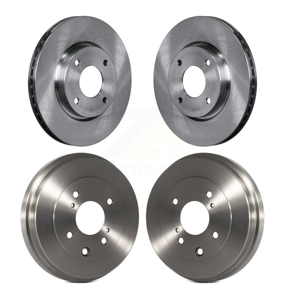 [Avant + Arrière] Kit de Disque de frein pour Nissan Sentra Versa Cube K8-102068