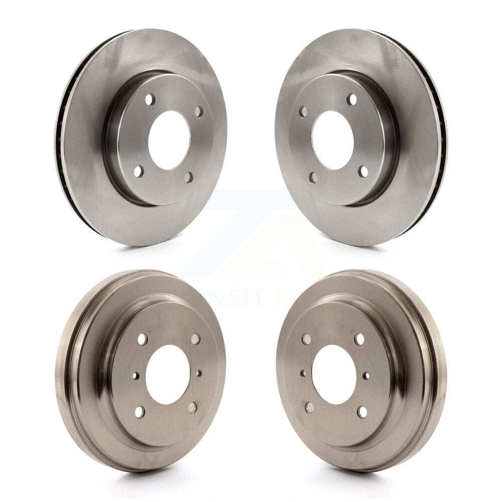 [Avant + Arrière] Kit de Disque de frein pour 2009-2011 Nissan Versa 1.6L K8-102070