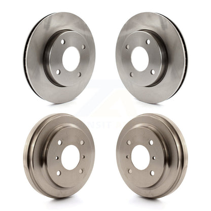 [Avant + Arrière] Kit de Disque de frein pour 2009-2011 Nissan Versa 1.6L K8-102070