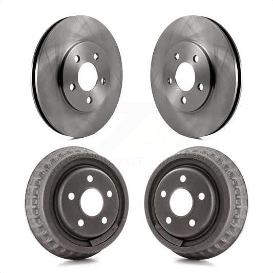 [Avant + Arrière] Kit de Disque de frein pour Dodge Stratus Chrysler Cirrus Plymouth Breeze K8-102072 par Top Quality