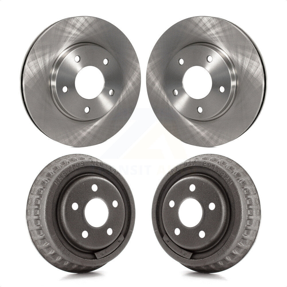 [Avant + Arrière] Kit de Disque de frein pour 2001 Dodge Stratus Coupe avec rear brakes K8-102074 par Top Quality