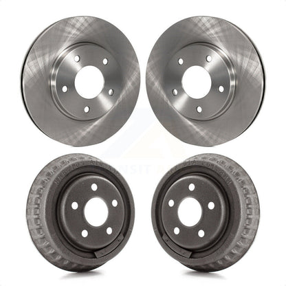 [Avant + Arrière] Kit de Disque de frein pour 2001 Dodge Stratus Coupe avec rear brakes K8-102074 par Top Quality