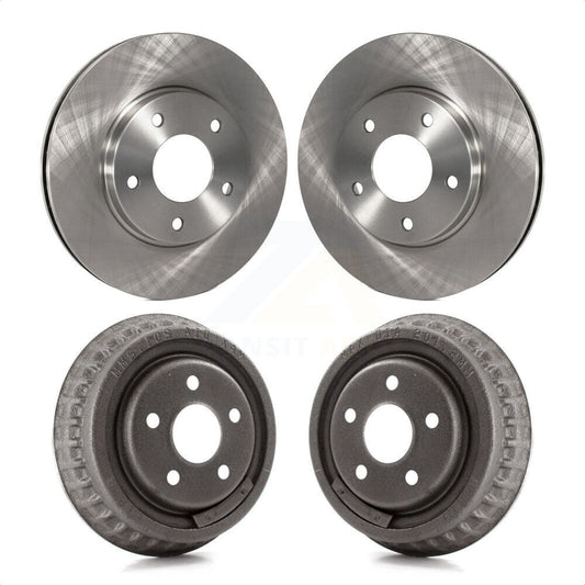 [Avant + Arrière] Kit de Disque de frein pour 2001 Dodge Stratus Coupe avec rear brakes K8-102074 par Top Quality