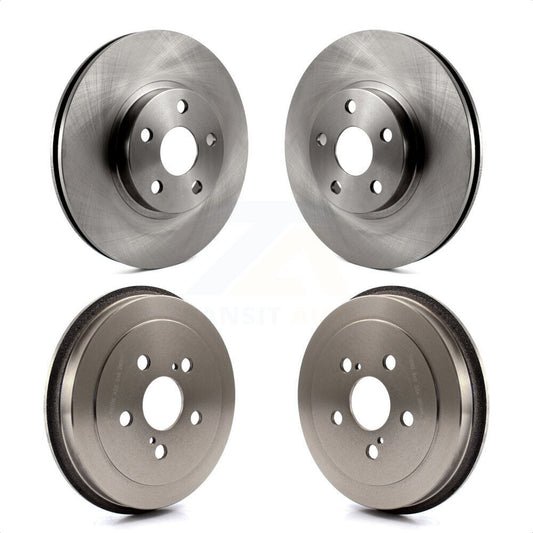 [Avant + Arrière] Kit de Disque de frein pour 2000-2001 Toyota Celica GTS K8-102083 par Top Quality