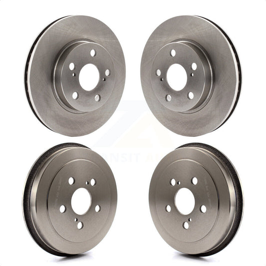 [Avant + Arrière] Kit de Disque de frein pour 2000-2001 Toyota Celica GT K8-102084 par Top Quality