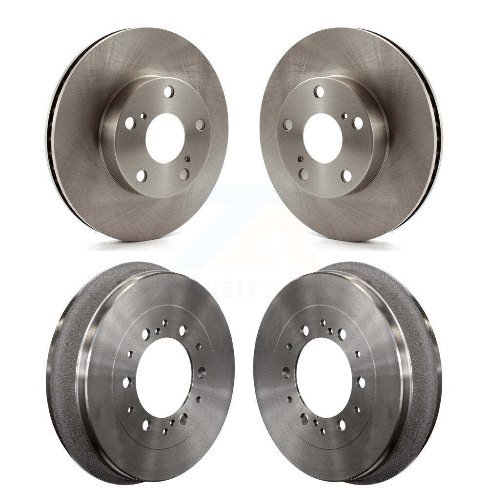 [Avant + Arrière] Kit de Disque de frein pour 2015 Toyota Tacoma 4WD avec 5 Lug Wheels K8-102110